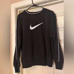 Vintage Style Nike Men's Navy Crewneck Sweatshirt